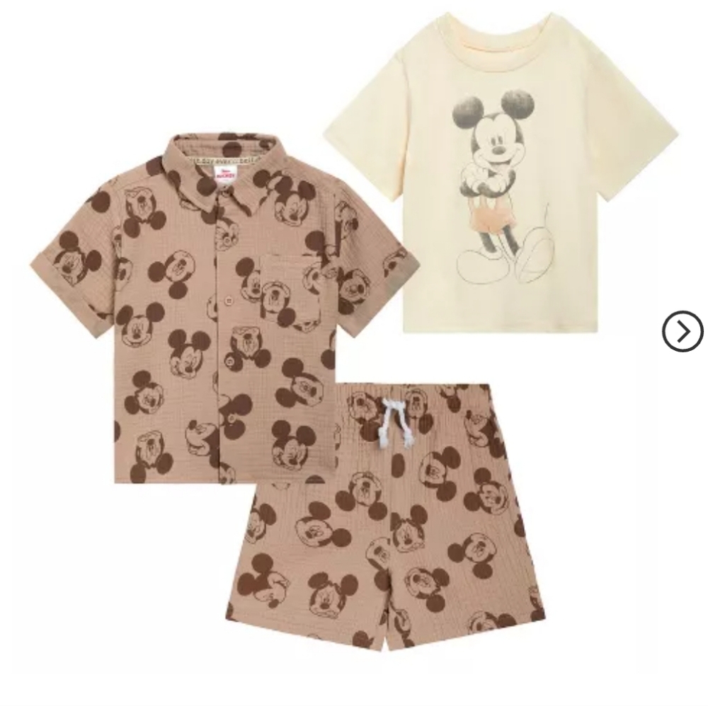Disney Kids Brown Short Ser